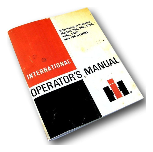 Internacional Hydro Tractor Operador Propietario Manual