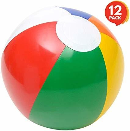 Artcreativity Arco Iris Inflables Balones De Playa - Pack De