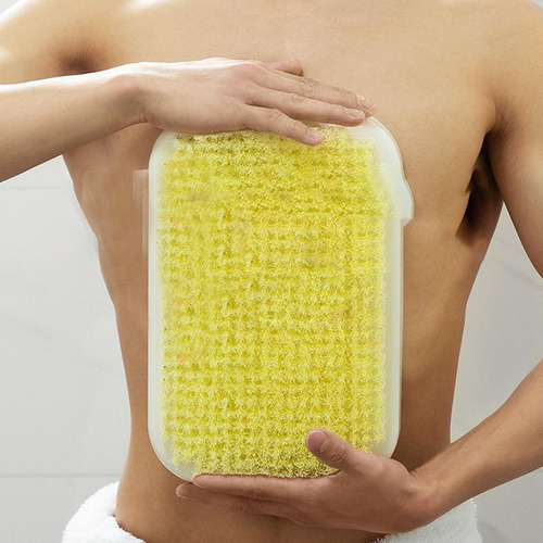 Cepillo Exfoliante De Espalda Para Montar En La Pared,