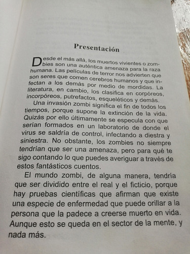 El Mundo De Los Zombies Epoca (Usado)