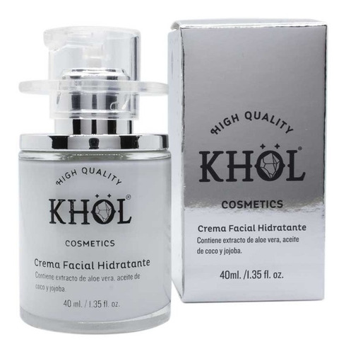 Crema Facial Hidratante Khol - Ml Tipo De Piel Mixta