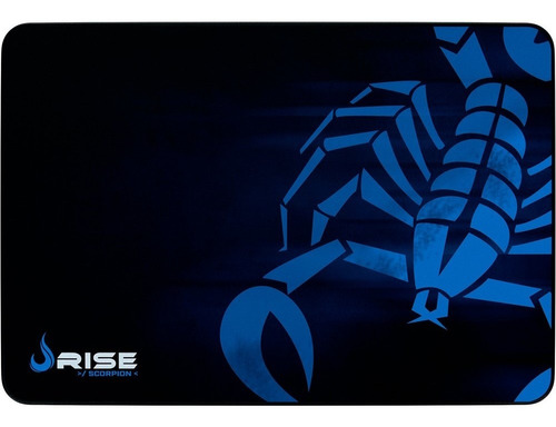 Imagem 1 de 3 de Mouse Pad Gamer Rise Mode Scorpion Azul - Grande