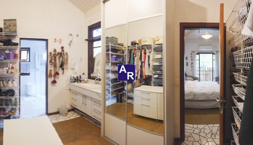 Imagem 14 de 30 de Granja Viana Casa Estilo Chácara Semi Térrea De 4 Suítes 600m2 E Terreno 2110m2 Com Piscina - Cc00153 - 68501940