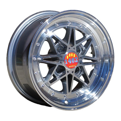 Juego De 4 Llantas Aro 13x6.0 4x100 1462wheels