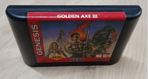 Golden Axe 3 Mega Drive (paralelo/alta Qualidade)