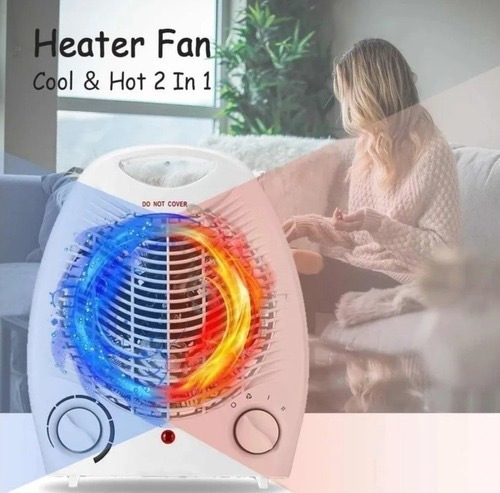 Imagen 4 de 4 de Termoventilador Calentador Calefactor Estufa Portátil