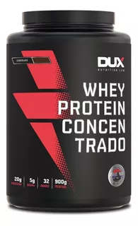 Whey Protein Concentrado - Pote 900g Dux Nutrition Sabor Chocolate