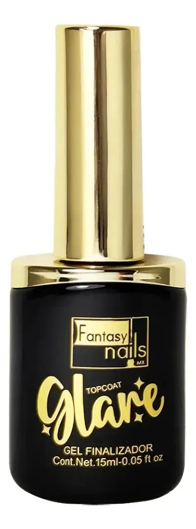 Top Coat Brillante Fantasy Nails Glare Gel Uv 15mL Ultra Brillo