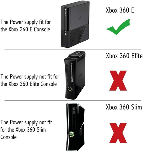 Fuente Transfor Xbox-360 (e) Elite/stingray 220v A 12v 9,6a