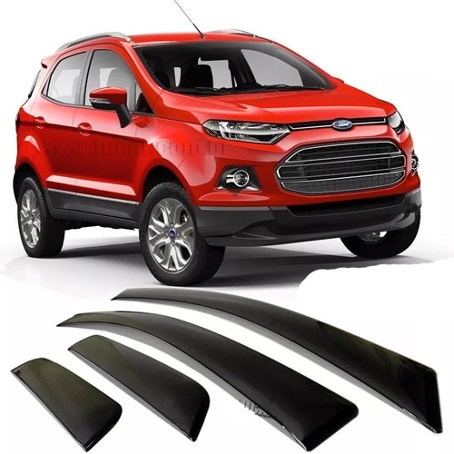 Deflectores Ventanilla P/ Ford Ecosport Kinetic Del+tras Adh