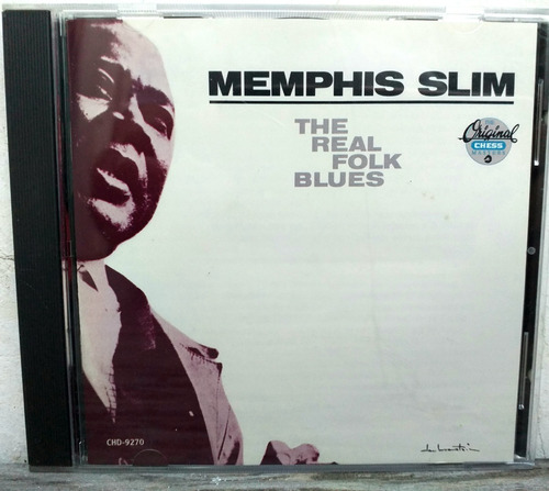 Memphis Slim - The Real Folk Blues - Cd Made In Usa 1987