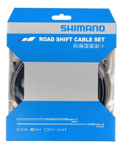 Kit Cables Cambio Bicicleta Ruta Shimano Con Forro 