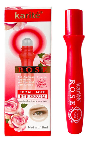 Contorno De Ojos Serum Roll On Rosas Karité 