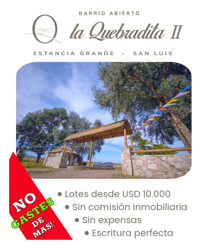 La Quebradita 2 - Barrio Abierto En Estancia Grande, San Luis.