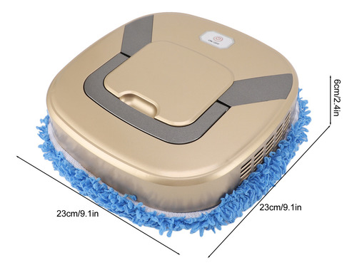 Robot Aspirador Con Temporizador Abs Smart Wet And