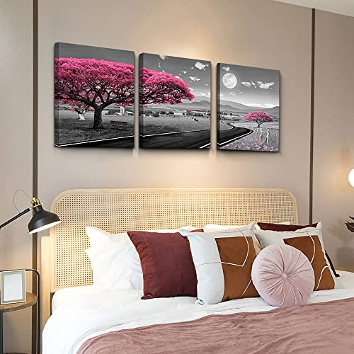 Cuadro De Pared De Paisaje De Campo Rústico, Árboles ...