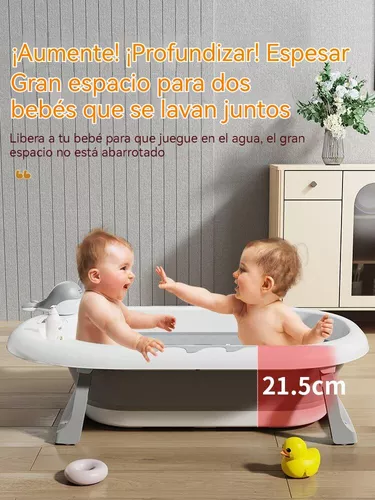 Bañera Plegable Con 2 Cojín Antideslizante,Tina Para Baño Bebé  Portátil,Piscina para Bebés Antideslizante - Sangkee México Envíos Rápidos  y Seguros