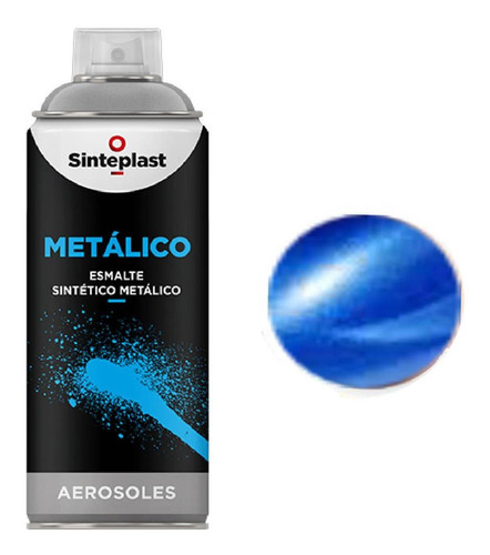 Brillospray Color Azul Metalizado 440cc Sinteplast