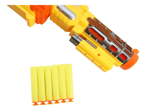 Nerf Metralhadora Lançadora De Dardos De Espuma Com Ventosa