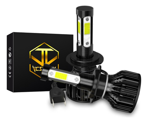 Kit De Faros Delanteros De 4 Lados H7 9005 Led Rayo Bajo