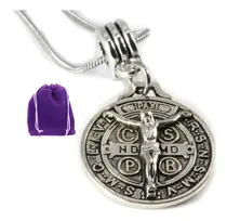 Comprar Medallas De San Benito Collar Medalla Gran San Benito O Cruz