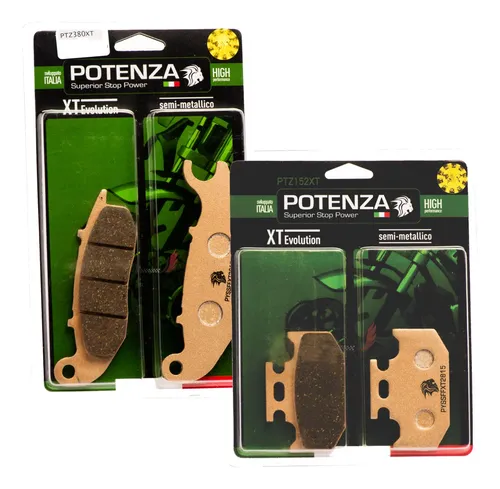 Pastilha Potenza Diant+tras Yamaha Xtz250 Lander Abs 2019+