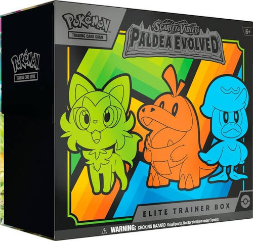 Pokemon Tcg Elite Trainer Box Paldea Evolved Español