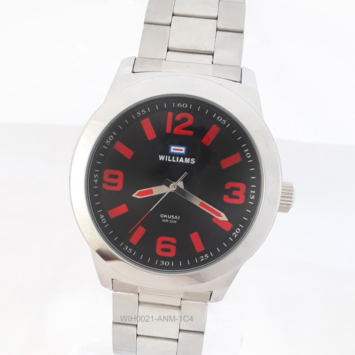 Reloj Williams Wih0021-1c4  Acero Inoxidable Watchfan 
