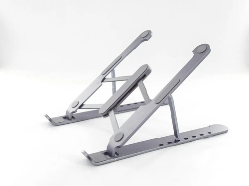 Imagen 3 de 10 de Soporte Aluminio Portatil P/notebook Tablet Jd Lp1018a Cuota