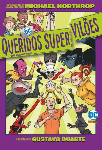 Queridos Supervilões: DC Kids, de Northrop, Michael. Editora Panini Brasil LTDA, capa mole em português, 2021