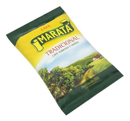 Kit 4 Café Torrado E Moído Tradicional Maratá Pacote 250g