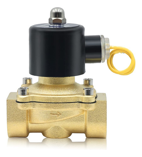 Alvula Solenoide Electrica Aire Electrico Laton Agua Ga Npt