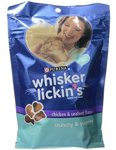 Purina Whisker Lickin Chichen Y Mariscos Comida Para Gatos 6