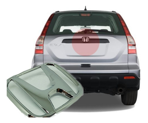 Honda Crv Emblema H Trasera Cromada  03-12