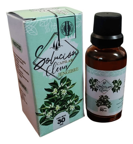 Aceite Anticaída La Solución Capilar Elena Jengibre 30ml