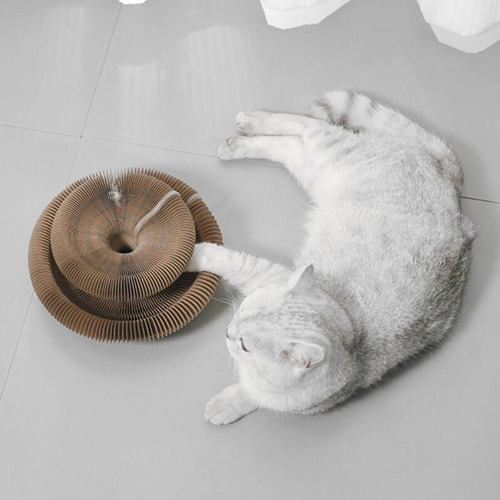 Tablero Rascador Para Gatos, Juguetes Para Gatos, Plegable,