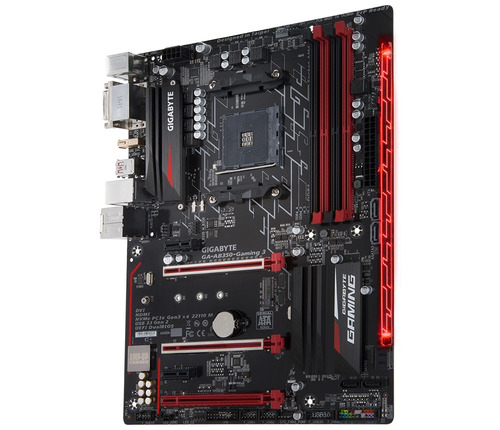 Tarjeta Madre Gigabyte Ga-ab350-gaming 3 Ddr4 Amd Ryzen Am4