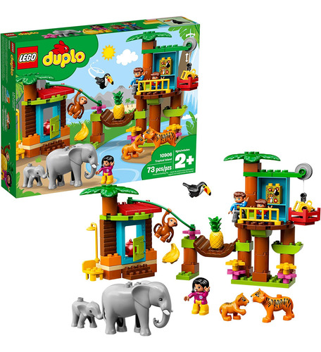 Bricks Para Construir Mi Pueblo Lego® Duplo® (73 Elementos):