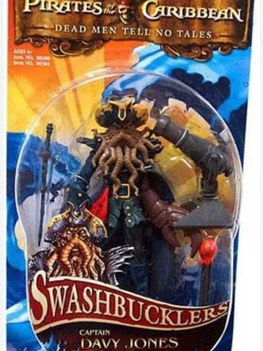 Piratas Del Caribe Vintage 2008 Captain Davy Jones (Usado)