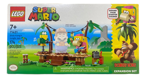Lego Lego Super Mario Dixie Kong Selva 174 Pcs Mod 71421