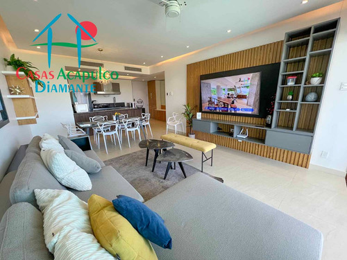 Cad La Isla Fiji S6. Depa En Reconocido Condominio De Playa. Con Terraza Y Vista A Las Albercas