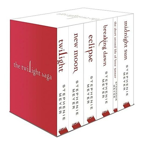 Book : Twilight Saga 6 Book Set (white Cover) - Meyer,...