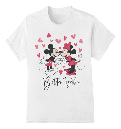 Playera Better Together Minnie Mickey