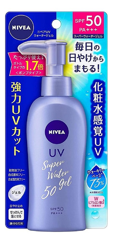 Nivea Uv Super Water Gel Spf 50 Pa+++ 140g