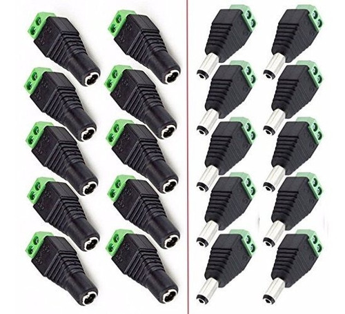 Accesorio Audio Video Hiletgo 20pcs Dama Mm Dc Power