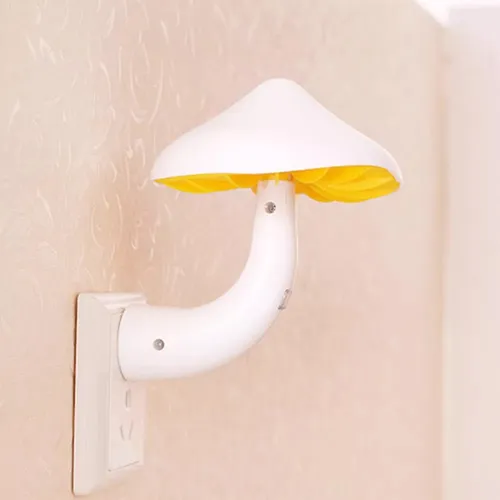 De Lámpara De Hongo Enchufe En Apliques De Pared Enchufe Luz