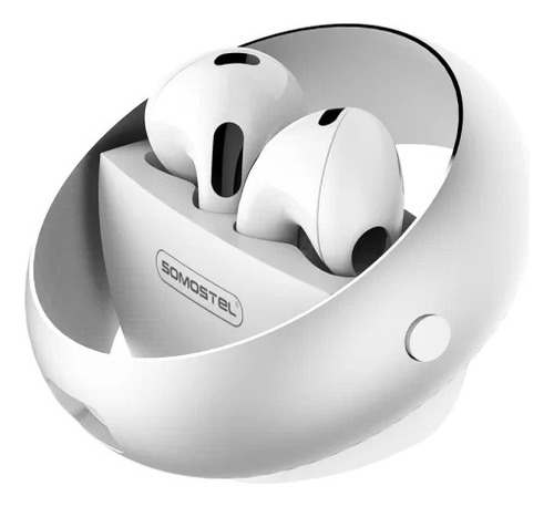 Auriculares  Inalambricos Bluetooth Somostel Sms-i68 Blancos