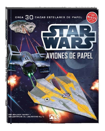 Star Wars Libro Naves Aviones De Papel Papercraft Novelty