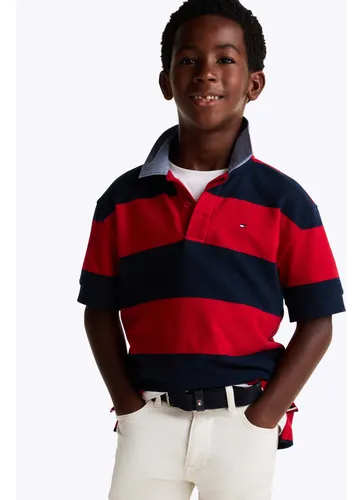 comprar Polo Rayas Estilo Rugby Tommy Hilfiger Niño