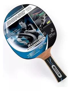 Paleta De Ping Pong Tenis De Mesa Donic Waldner 700 Ittf Abp Color Negro Tipo de mango AN (Anatómico)